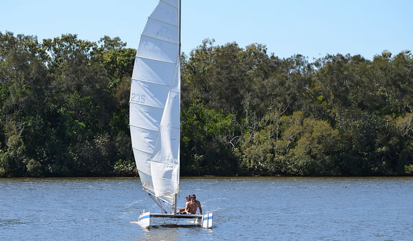 Noosa sailing